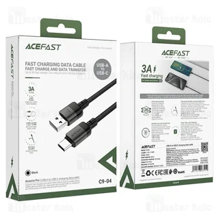 کابل Type-C ایس فست ACEFAST C9-04 طول 1.2 متر توان 15 وات - تصویر 8