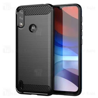 قاب فیبر کربنی موتورولا Motorola Moto E7 Power Rugged Armor Fiber Carbon - تصویر 2