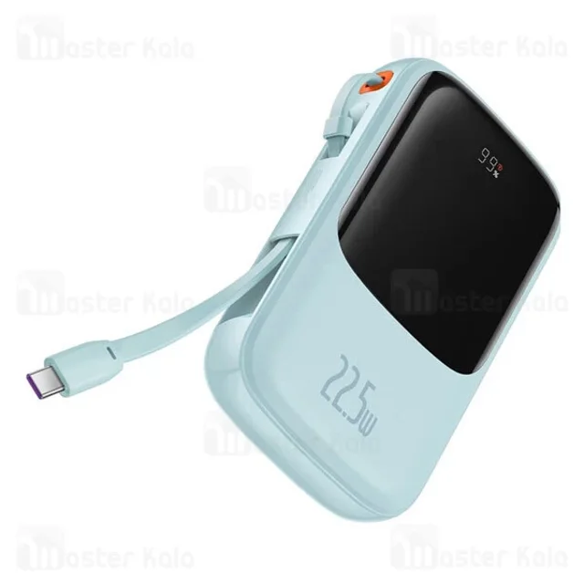 پاوربانک 10000 بیسوس Baseus Qpow Pro PPQD020101 توان 22.5 وات و کابل تایپ سی - تصویر 5
