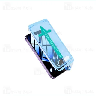 گلس تمام صفحه تمام چسب کوتتسی Apple iPhone 15 Pro Max Coteetci 35023 HD Protective Film - تصویر 4