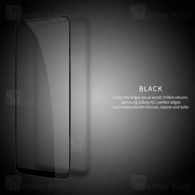 گلس تمام صفحه تمام چسب سامسونگ Samsung Galaxy A11 Nillkin CP+ Pro - تصویر 8