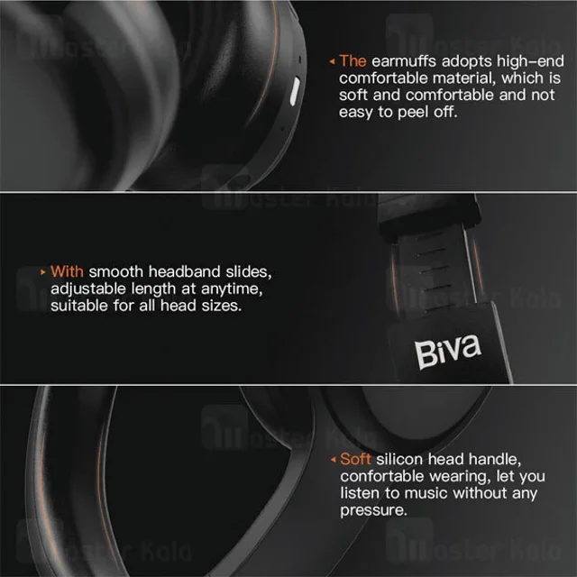 هدفون بلوتوث بیوا Biva HD-01 - تصویر 4