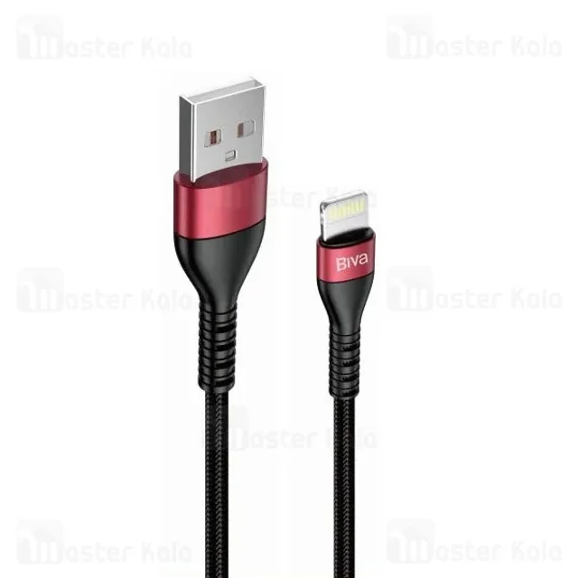 کابل لایتنینگ بیوا Biva C-16L طول 1.2 متر شدت جریان 2.4 آمپر - تصویر 2