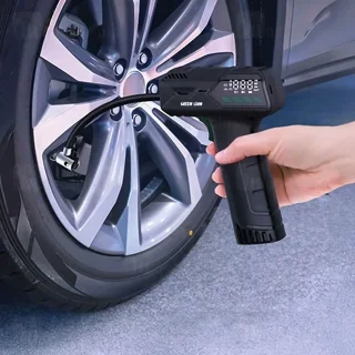 کمپرسور باد گرین لاین Green Lion HYPER AIR GNHYINFTRBK همراه با چراغ قوه - تصویر 3