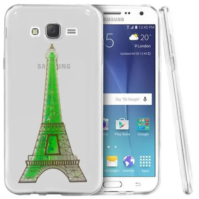 کاور آکواریومی طرح پاریس مناسب برای Samsung Galaxy J7 - تصویر 2