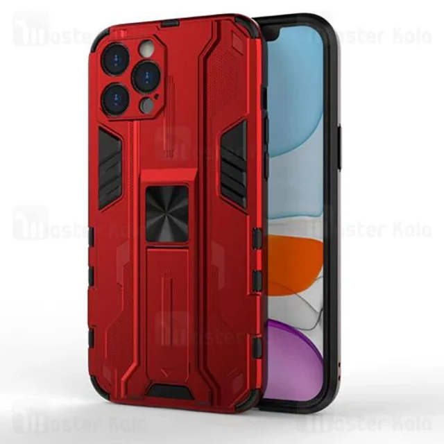 گارد ضد ضربه استند دار آیفون Apple iPhone 12 Pro Max SuperSonic Case - تصویر 7
