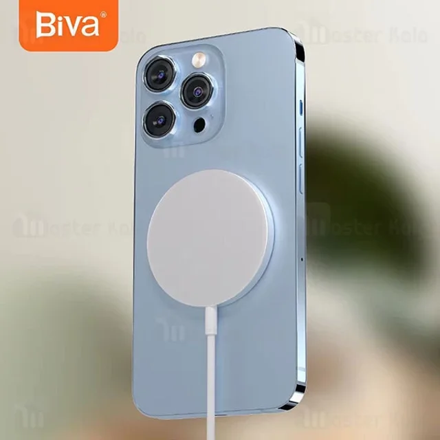 شارژر وایرلس مگنتی بیوا Biva WLC-07 توان 15 وات - تصویر 3