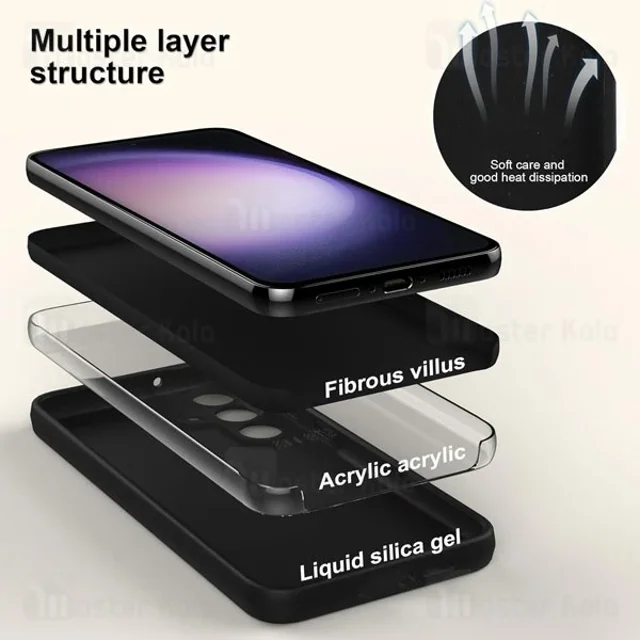 قاب سیلیکونی سامسونگ Samsung Galaxy A15 / A15 5G Silicone Case - تصویر 5
