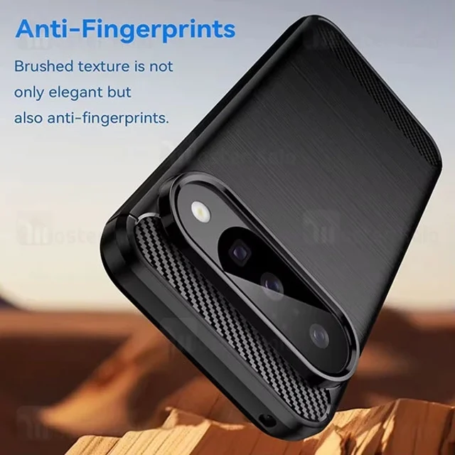 قاب فیبر کربنی گوگل Google Pixel 10 Pro XL Rugged Armor Fiber Carbon - تصویر 4
