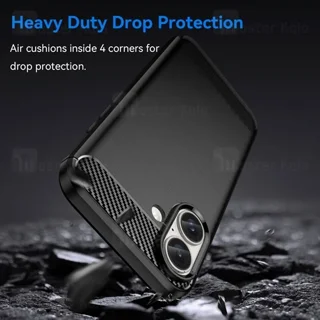 قاب فیبر کربنی آیفون Apple iPhone 17 Rugged Armor Fiber Carbon - تصویر 7