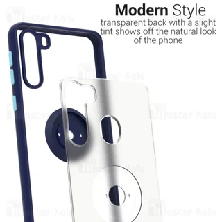 قاب مات هیبریدی انگشتی Samsung Galaxy A21 Matte Hybrid Ring Case - تصویر 8