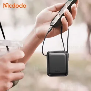 پاوربانک 10000 مک دودو Mcdodo MC-2550 توان 22.5 وات با کابل متصل - تصویر 5