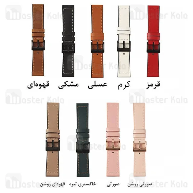 بند چرمی ساعت هوشمند هواوی Huawei Watch GT2 / GT2 Pro Leather Strap - تصویر 2