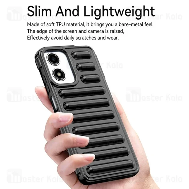 قاب پافر ضد ضربه موتورولا Motorola Moto G04 TPU Capsule Shockproof - تصویر 4