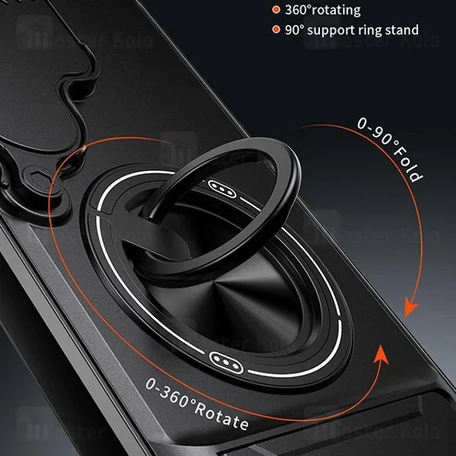 قاب ضد ضربه مگنتی Samsung Galaxy S25 ULTRA Magnetic Multifunctional Case دارای محافظ - تصویر 6
