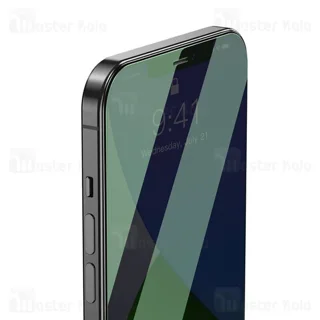 پک 2 تایی محافظ صفحه شیشه ای ضد اشعه بیسوس Baseus SGAPIPH54N-LP02 Apple iPhone 12 Mini - تصویر 7