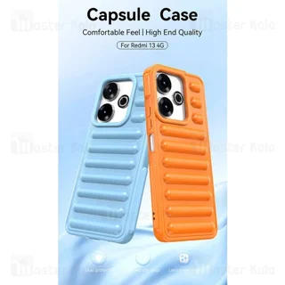 قاب پافر ضد ضربه شیائومی Xiaomi Redmi 13 4G TPU Capsule Shockproof - تصویر 2