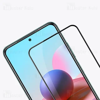 گلس تمام صفحه تمام چسب Xiaomi Redmi Note 11 Global / Note 10 4G Nillkin CP+ Pro - تصویر 2