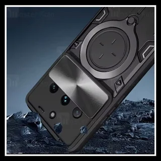 قاب ضد ضربه مگنتی Realme 11 5G China Magnetic Support Case دارای محافظ دوربین - تصویر 4