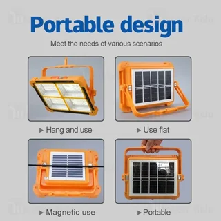 پروژکتور قابل حمل خورشیدی بیوا Biva LED-05 Solar LED Light - تصویر 7