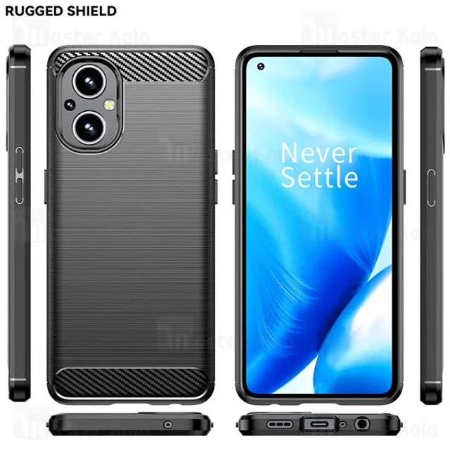 قاب فیبر کربنی وان پلاس OnePlus Nord N20 5G Rugged Armor Fiber Carbon - تصویر 6