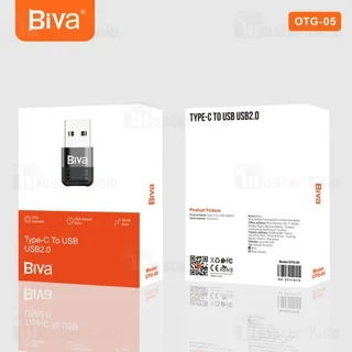 تبدیل USB به Type-c بیوا Biva OTG-05 - تصویر 6