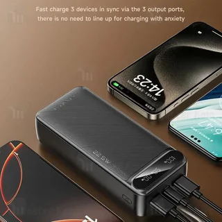 پاوربانک اوی PA13 دارای درگاه USB و Type-C