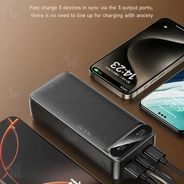 پاوربانک اوی PA13 دارای درگاه USB و Type-C