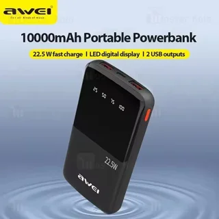 پاوربانک 10000 اوی Awei P10K توان 22.5 وات - تصویر 3