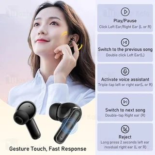 هندزفری بلوتوث اوی Awei T71 Wireless Earbuds Bluetooth - تصویر 6