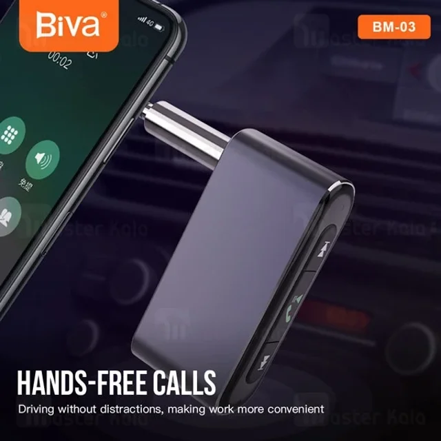 گیرنده صوتی بلوتوثی بیوا Biva BM-03 - تصویر 3