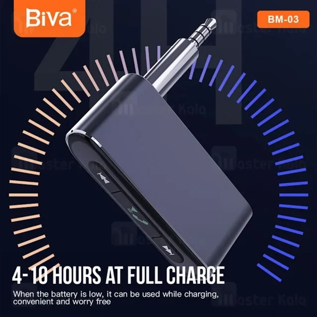 گیرنده صوتی بلوتوثی بیوا Biva BM-03 - تصویر 4