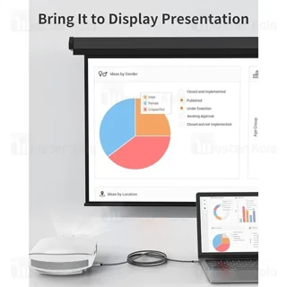 کابل HDMI به Type-C بیوا Biva HDMI-01 طول 2 متر - تصویر 5