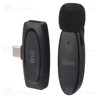 میکروفون بی سیم Type C بیوا Biva WM-01 - تصویر 5
