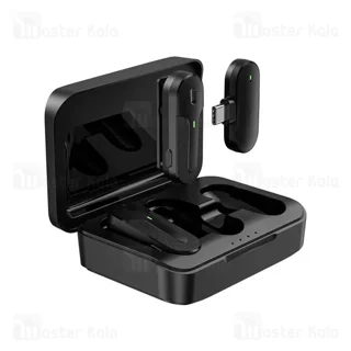 میکروفون بی سیم تایپ سی بیوا Biva Wireless Microphone WM-04 - تصویر 2