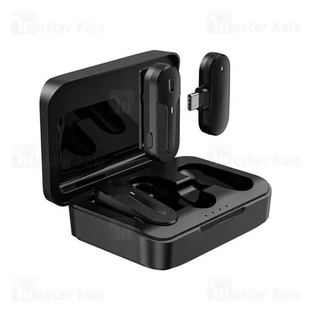 میکروفون بی سیم تایپ سی بیوا Biva Wireless Microphone WM-04 - تصویر 2