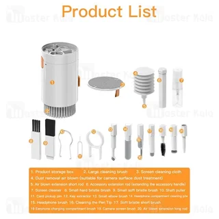 کیت تمیز کننده چند کاره کوتتسی Coteetci 75003 20 In 1 - تصویر 5