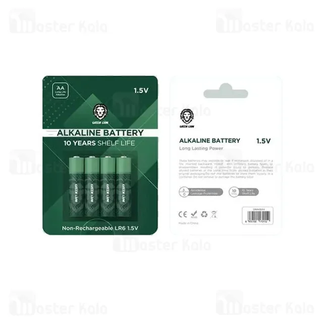 باتری قلمی گرین لاین Alkaline AA Battrey 2700mAh برای اسباب‌بازی