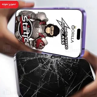 گلس تمام صفحه تمام چسب Honor X8 4G / X30i Gorilla Anti Static Glass - تصویر 2
