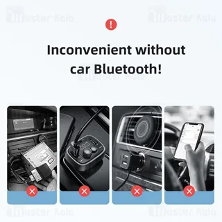 گیرنده صوتی بلوتوثی مک دودو Mcdodo CA-8700 Bluetooth Car Receiver AUX - تصویر 7
