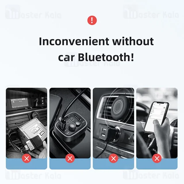 گیرنده صوتی بلوتوثی مک دودو Mcdodo CA-8700 Bluetooth Car Receiver AUX - تصویر 7