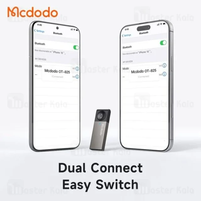 گیرنده صوتی بلوتوثی مک دودو Mcdodo OT-8250 USB - تصویر 7