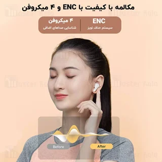 هندزفری بلوتوث دوگوش کیو سی وای QCY T13 - تصویر 2
