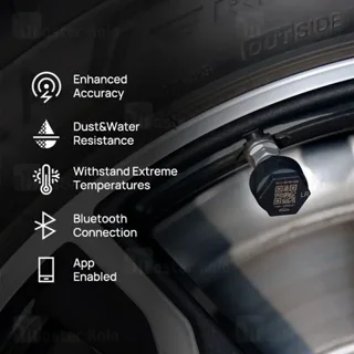 سنسور فشار باد لاستیک شیائومی Xiaomi 70mai T04 External TPMS Sensor Midrive - تصویر 7
