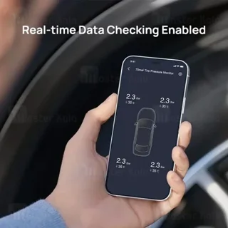 سنسور فشار باد لاستیک شیائومی Xiaomi 70mai T04 External TPMS Sensor Midrive - تصویر 8