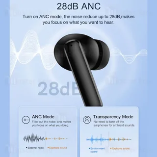 هندزفری کیو سی وای T13 ANC با پخش 7 ساعت