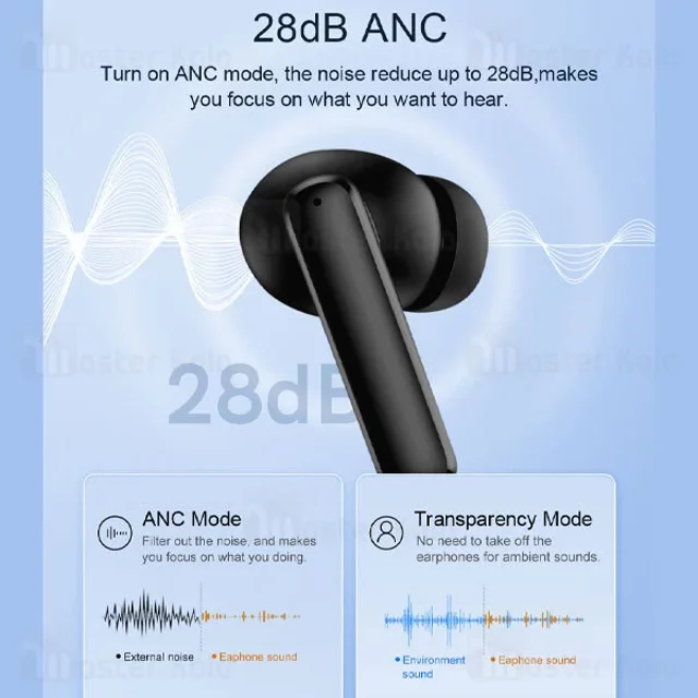 هندزفری کیو سی وای T13 ANC با پخش 7 ساعت