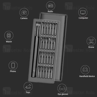 پیچ گوشتی شیائومی Xiaomi Mi Precision Screwdriver Kit MJJXLSD002QW دارای 24 سری مگنتی - تصویر 2