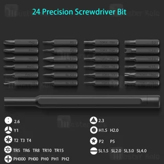 پیچ گوشتی شیائومی Xiaomi Mi Precision Screwdriver Kit MJJXLSD002QW دارای 24 سری مگنتی - تصویر 3