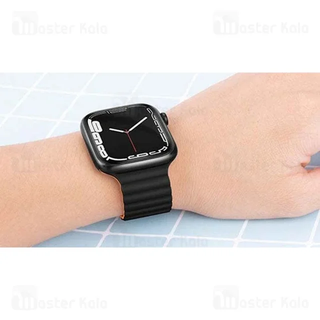 بند سیلیکونی لینک اپل واچ و ساعت HK سایز‌های 38 / 40 / 41 میلی متری Apple Watch Silicone - تصویر 4